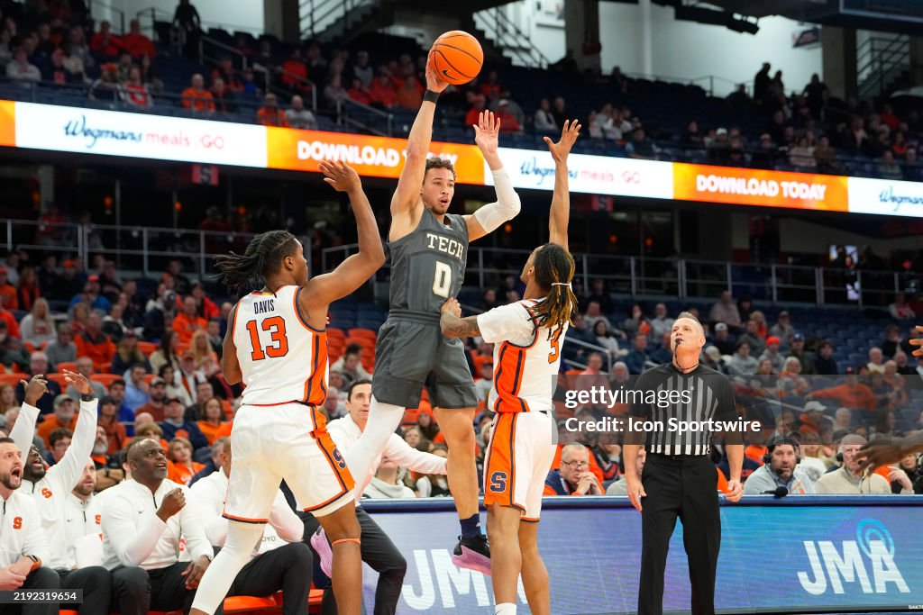 COLLEGE BASKETBALL: JAN 07 Georgia Tech at Syracuse