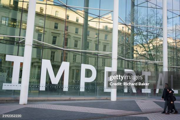 An exterior of Imperial College London in South Kensington, on 7th January 2025, in London, England.