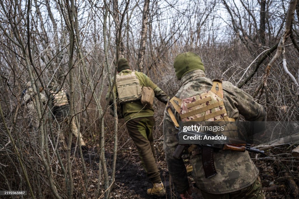 Military mobility of Ukrainian soldiers in the direction of Bakhmut