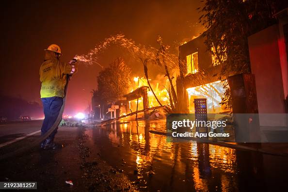 Powerful Winds Fuel Multiple Fires Across Los Angeles Area Powerful Winds Fuel Multiple Fires Across Los Angeles Area