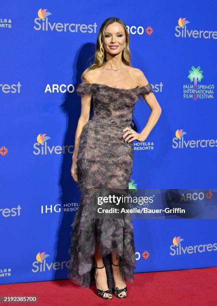 Georgina Chapman attends the 36th Annual Palm Springs International Film Festival Film Awards at Palm Springs Convention Center on January 03, 2025...