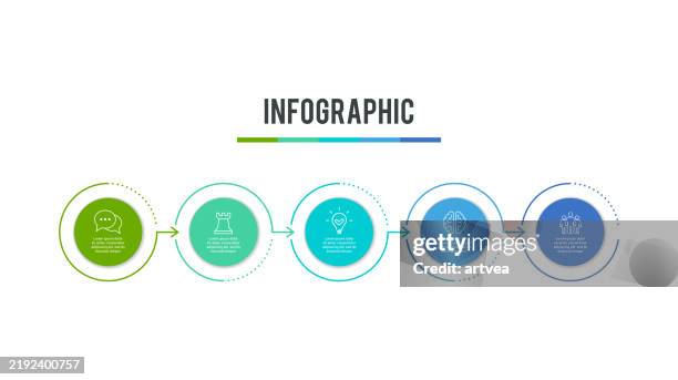 illustrations, cliparts, dessins animés et icônes de infographic elements - timeline