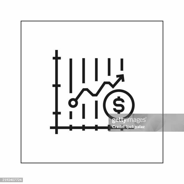 accounting related line vector icon set. editable stroke. - spreadsheet computer stock illustrations