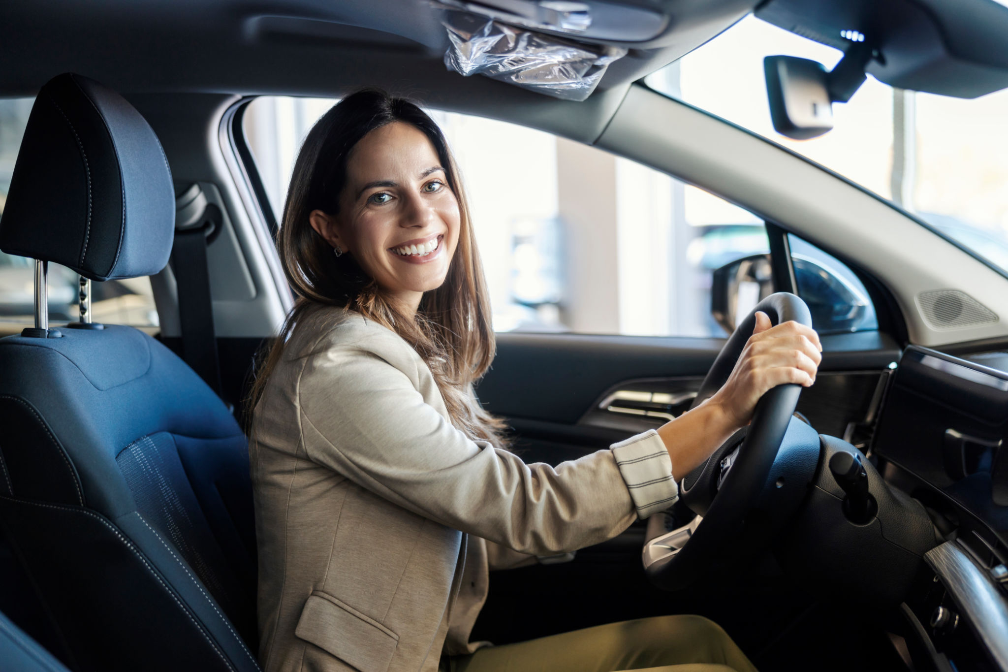car interior inspection