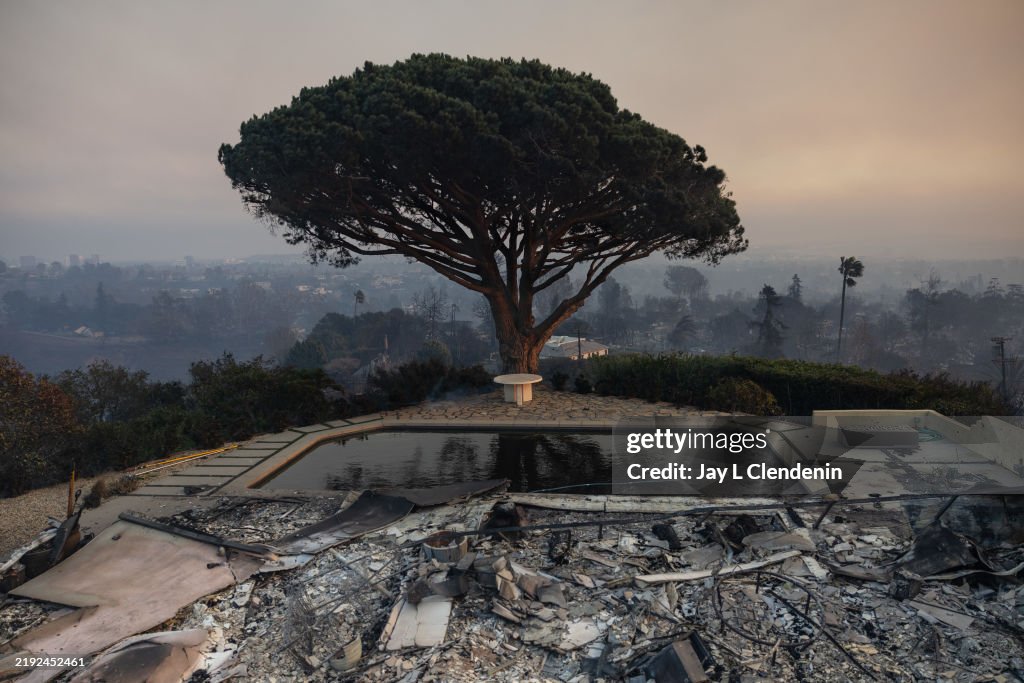 Powerful Winds Fuel Multiple Fires Across Los Angeles Area