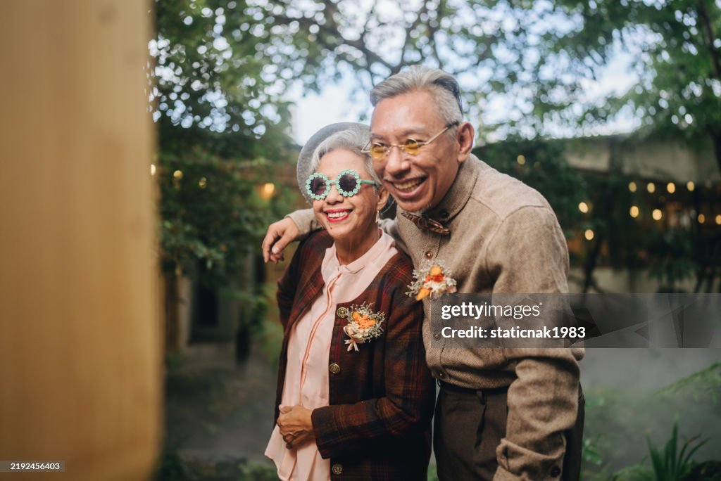 Mode-Fotokabine für Senioren