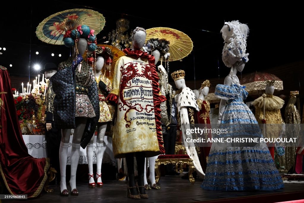 FRANCE-FASHION-EXHIBITION-DOLCE & GABBANA