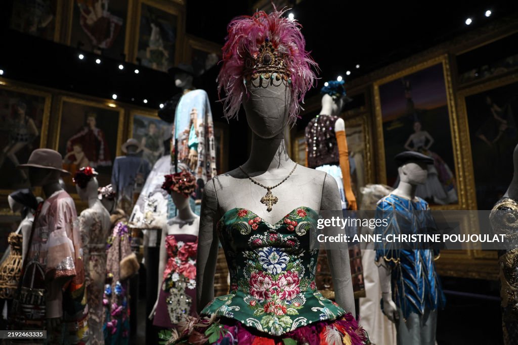 FRANCE-FASHION-EXHIBITION-DOLCE & GABBANA