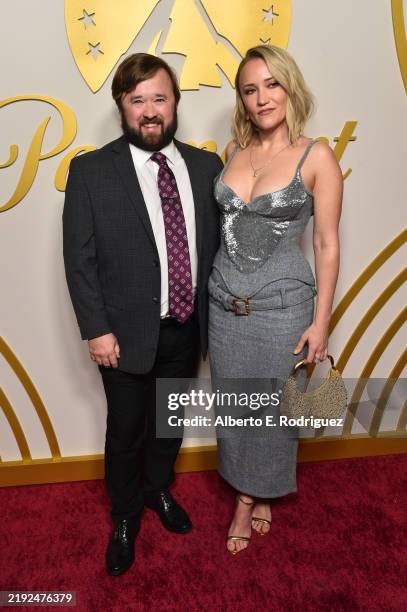 Haley Joel Osment and Emily Osment attend the Paramount Golden Globe Nominee Celebration at Cipriani Beverly Hills on January 04 in Beverly Hills,...