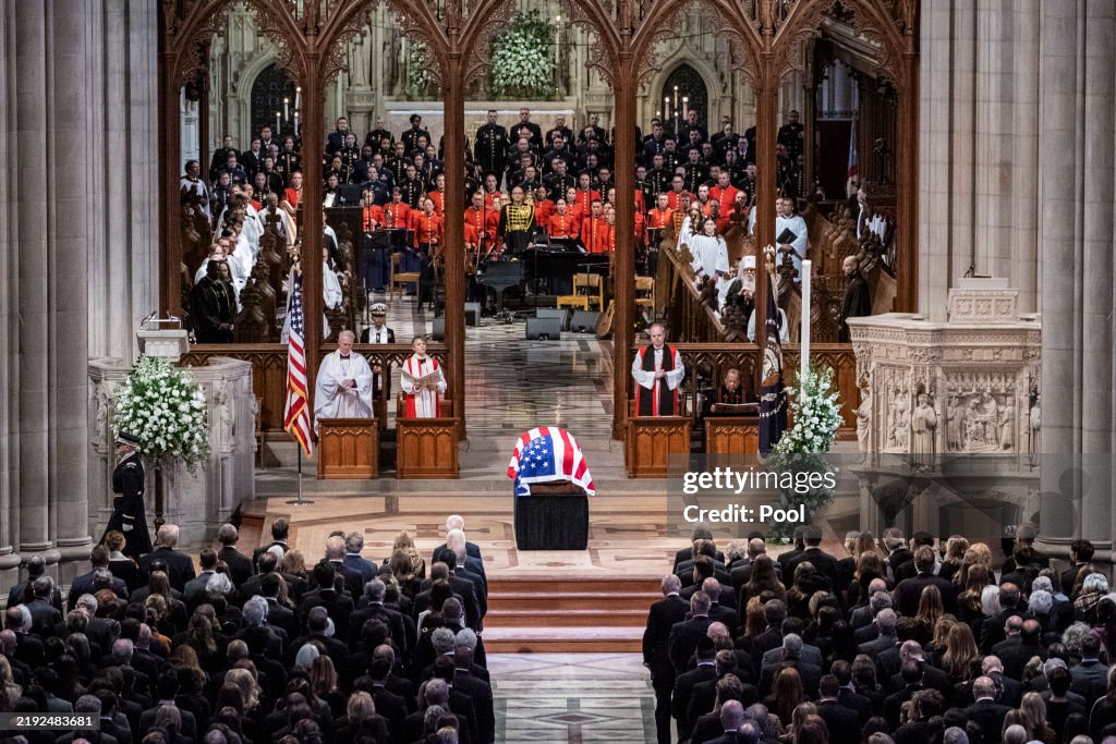 State Funeral Held In Washington DC For Former President Jimmy Carter