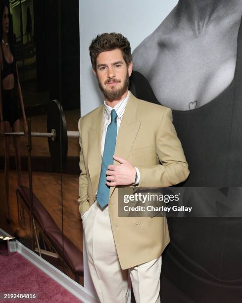 Andrew Garfield attends W Magazine's Annual Best Performances Party at Chateau Marmont on January 04, 2025 in Los Angeles, California.