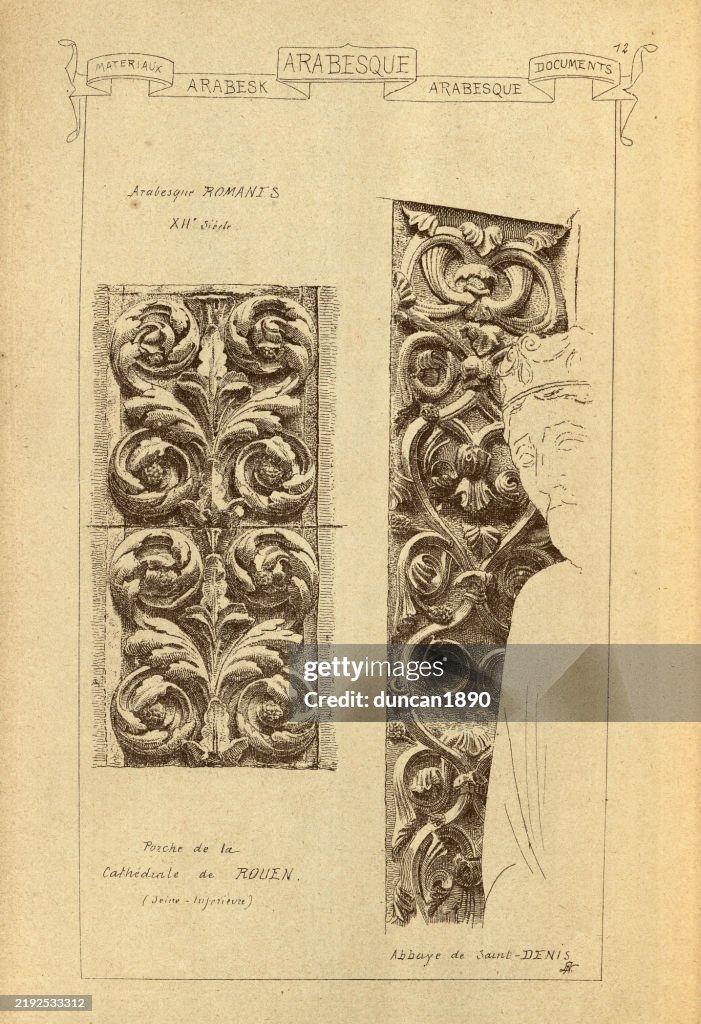 French Rococo Arabesque Architectural Arabesk Arabesque History Of Architecture Decoration And ...