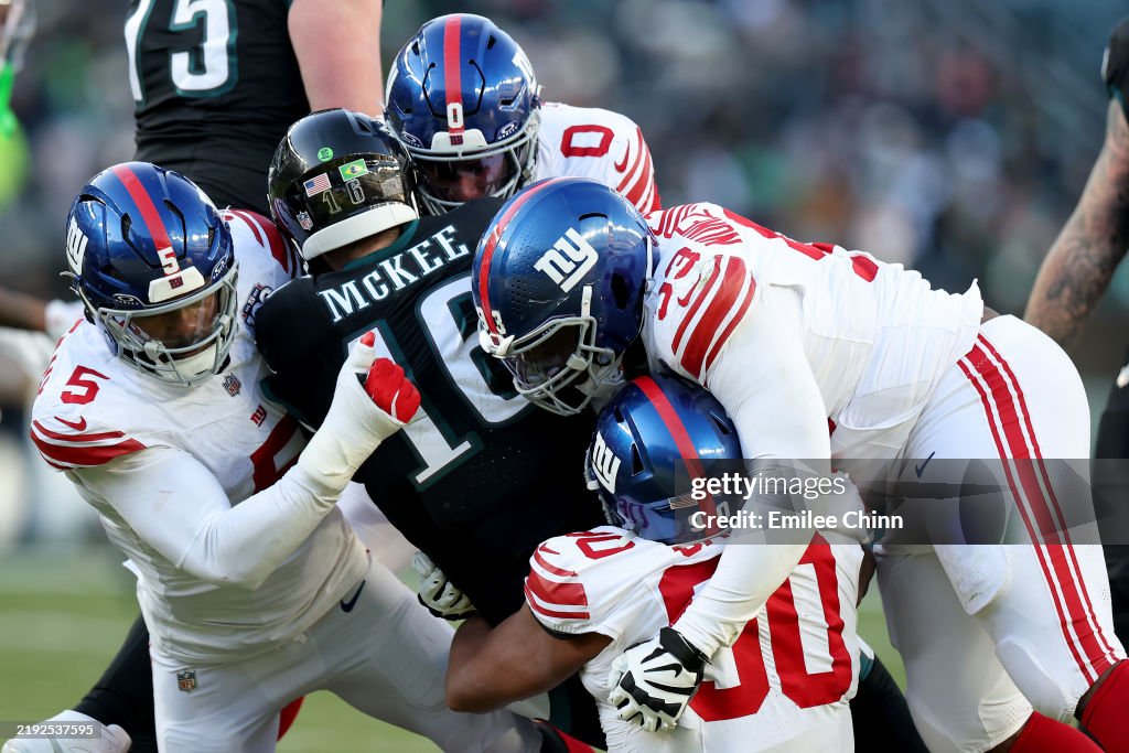 New York Giants v Philadelphia Eagles