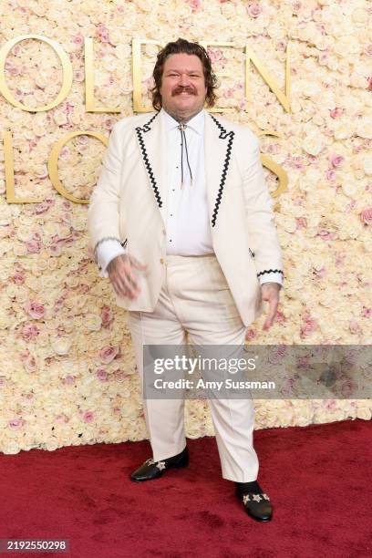 Matty Matheson attends the 82nd Annual Golden Globe Awards at The Beverly Hilton on January 05, 2025 in Beverly Hills, California.