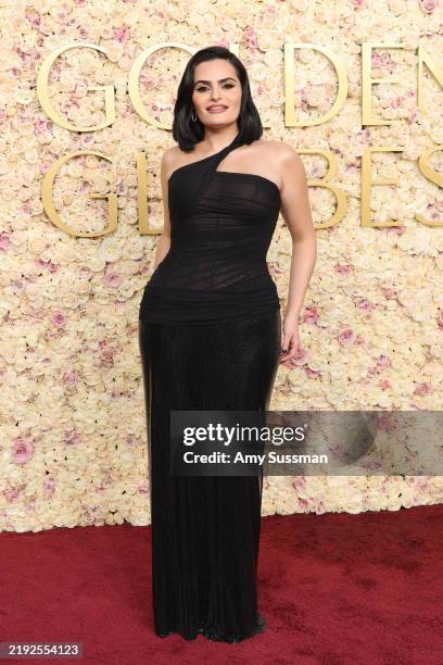 Nava Mau attends the 82nd Annual Golden Globe Awards at The Beverly Hilton on January 05, 2025 in Beverly Hills, California.