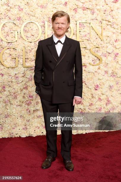 Jesse Plemons attends the 82nd Annual Golden Globe Awards at The Beverly Hilton on January 05, 2025 in Beverly Hills, California.