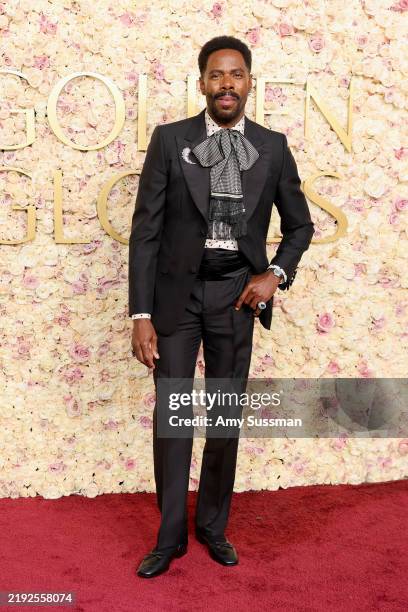 Colman Domingo attends the 82nd Annual Golden Globe Awards at The Beverly Hilton on January 05, 2025 in Beverly Hills, California.
