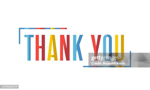 stockillustraties, clipart, cartoons en iconen met thank you day lettering card. vector - thank you korte frase