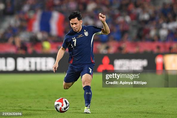 Supachok Supachok Sarachat of Thailand in action during the ASEAN Mitsubishi ...