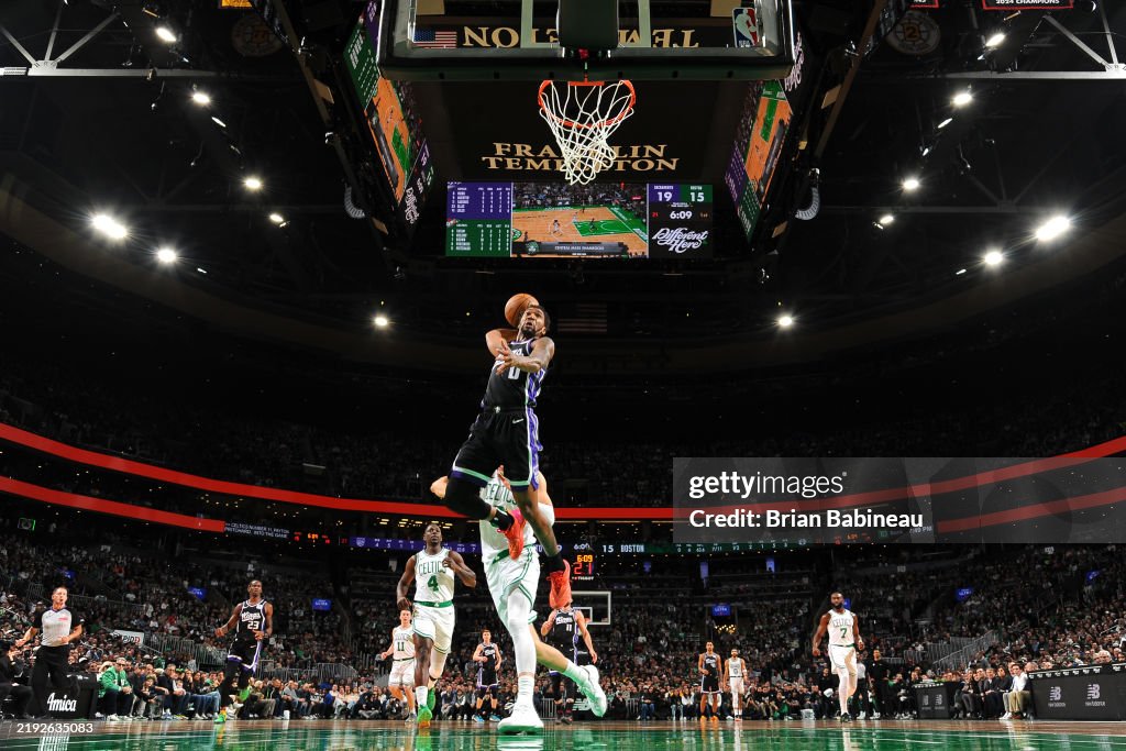 Sacramento Kings v Boston Celtics