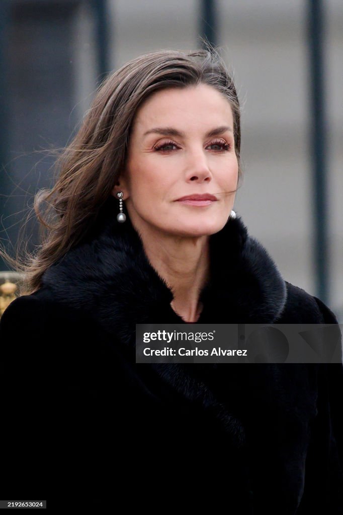 Spanish Royals Celebrate New Year's Military Parade 2025