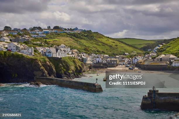port isaac - cornwall england stock pictures, royalty-free photos & images