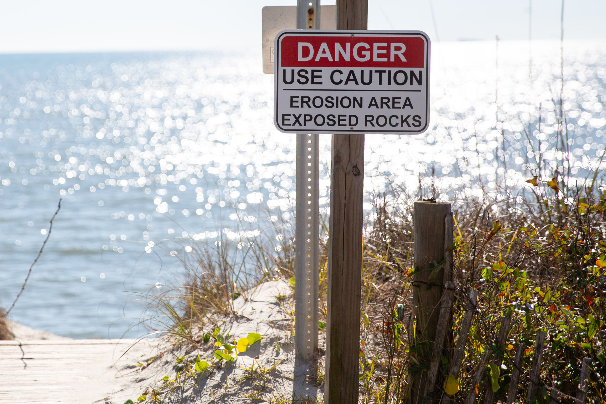 coastal erosion