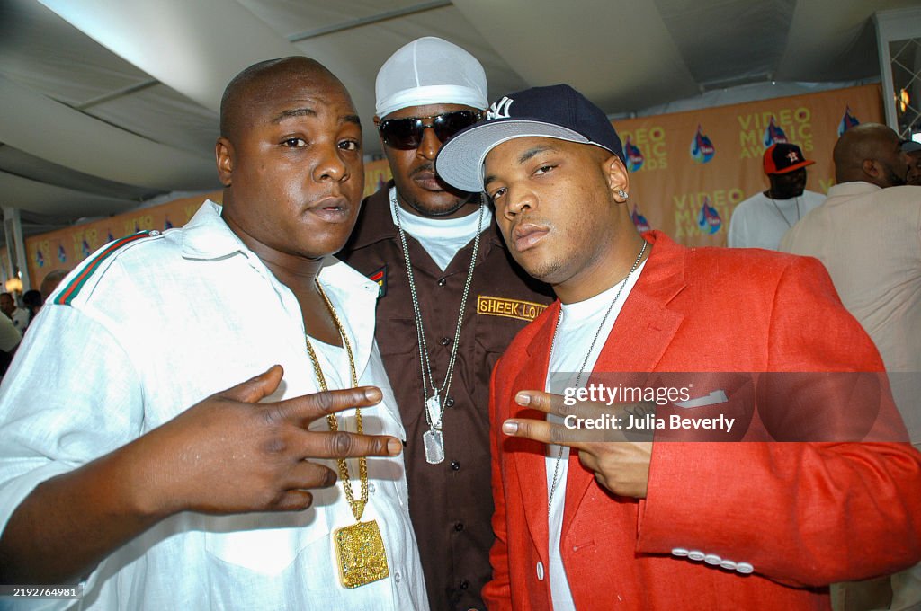 Mtv Rapper Trainers Rappers Jadakiss , Sheek Louch and Styles P of D-Block attend the ...