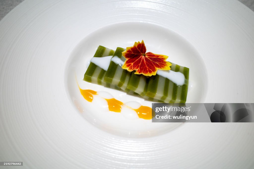 Nyonya Cake served for dessert.