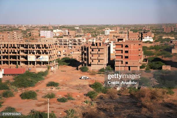 View of empty city as clashes between the army and the Rapid Support Forces continue in Khartoum, Sudan on December 27, 2024.