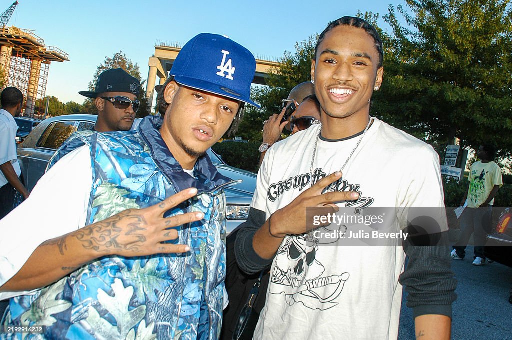 Trey Mellow Rapper Rapper Young Capone and singer Trey Songz attend the Dirty Awards on ...