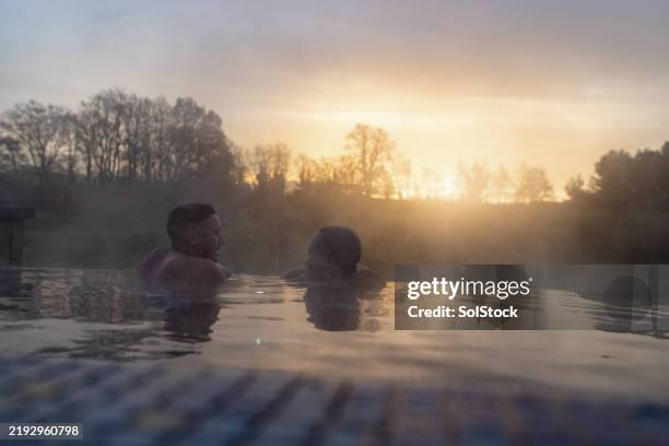 relaxation watching the sunrise - zen-like stock pictures, royalty-free photos & images