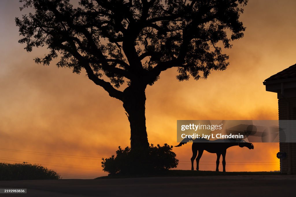 Powerful Winds Fuel Multiple Fires Across Los Angeles Area