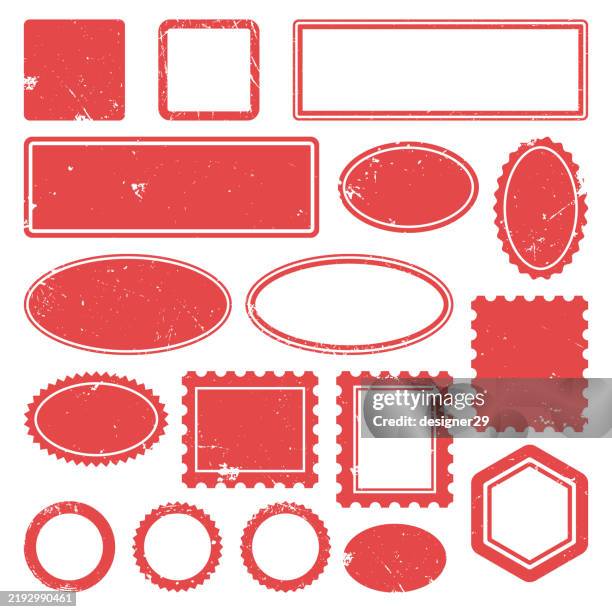 1,318 Postage Stamp Outline Stock Photos, High-Res Pictures, and Images ...