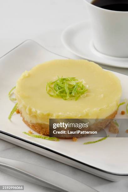 Key Lime Cheesecake, Stockfoto