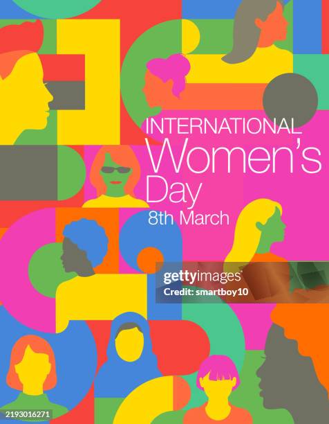 illustrations, cliparts, dessins animés et icônes de journée internationale de la femme - droits de la femme