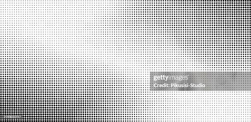 Monochrome halftone pattern on a white background.