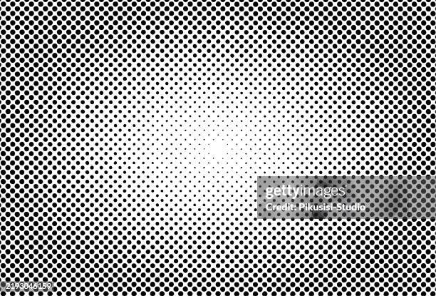 monochrome halftone pattern on a white background. - plain grits stock illustrations