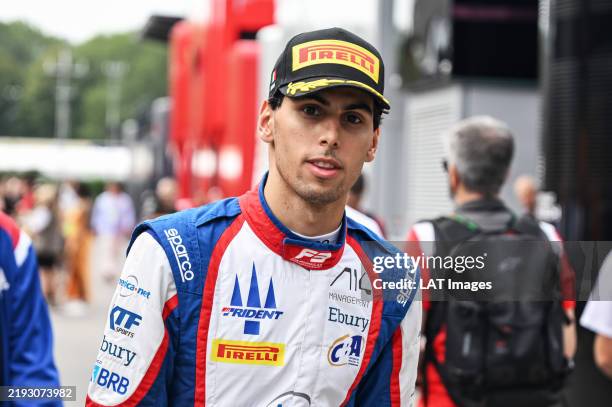Gabriel Bortoleto at Autodromo Nazionale Monza on Saturday September 02, 2023 in Monza, Italy.