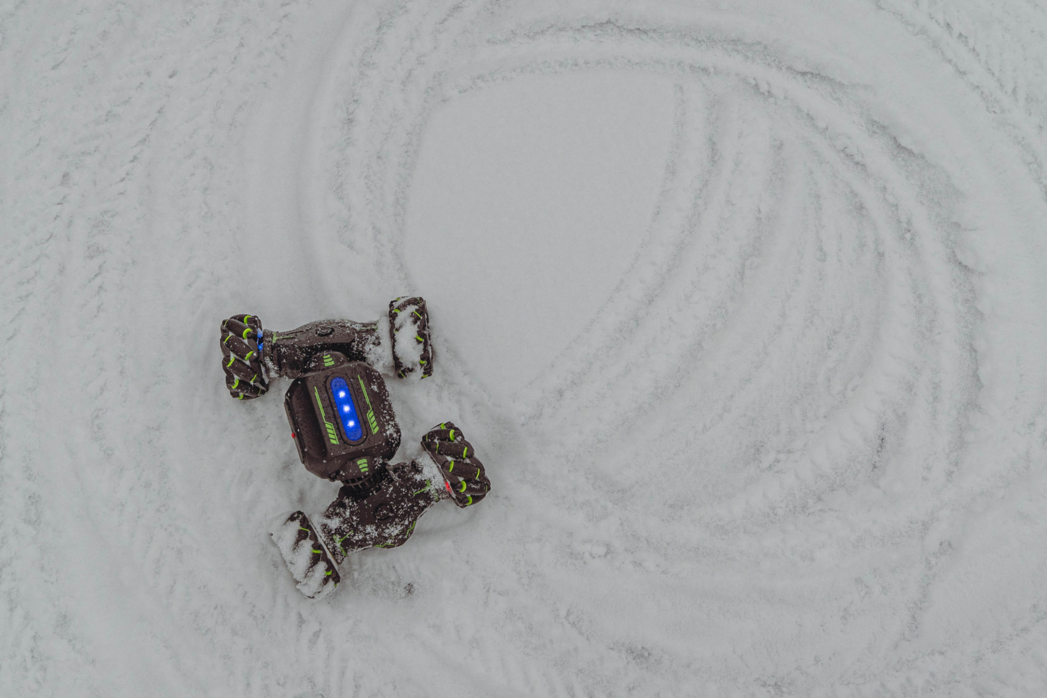 snowy rc car