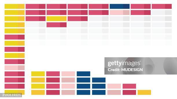 Simple Colourful Gradient Progress Bar Infographic High-Res Vector ...