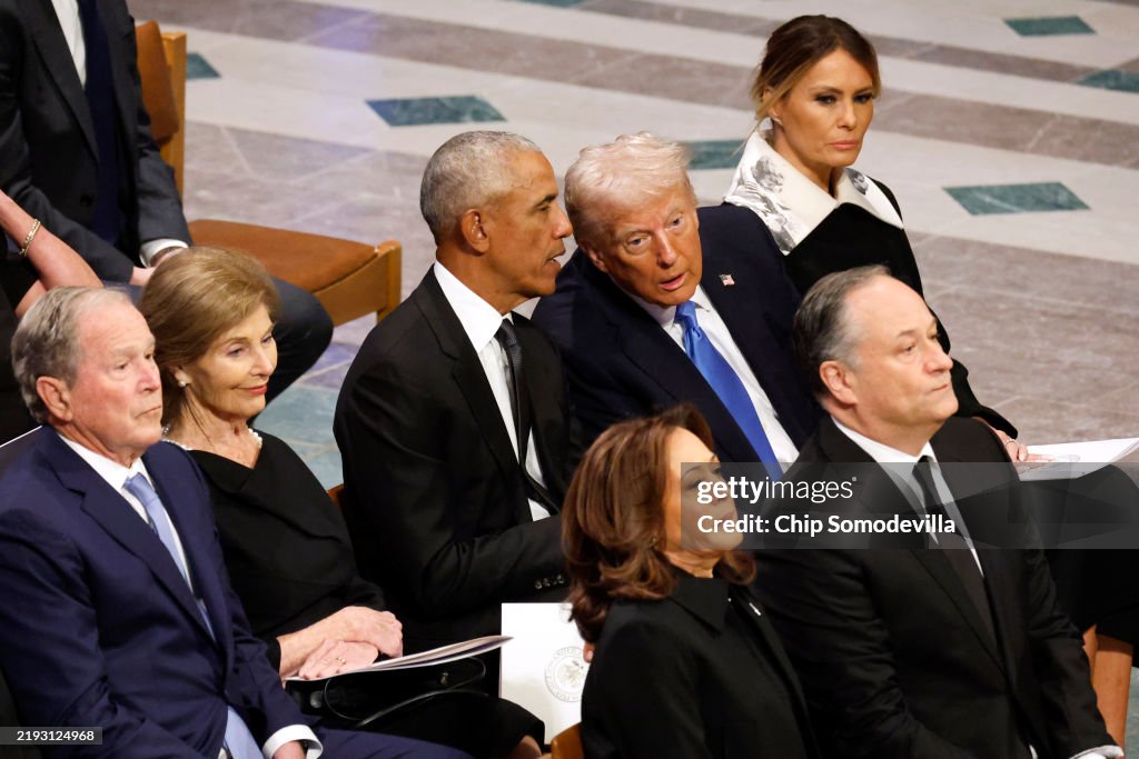 State Funeral Held In Washington DC For Former President Jimmy Carter