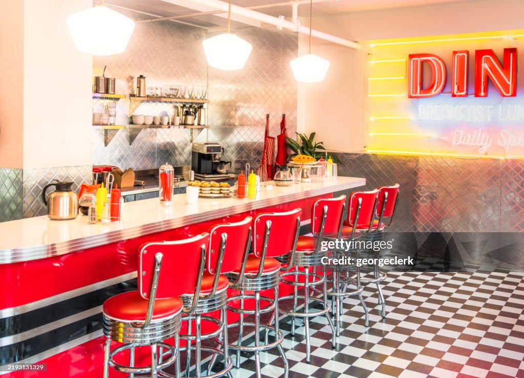 Tavola calda tradizionale degli Stati Uniti