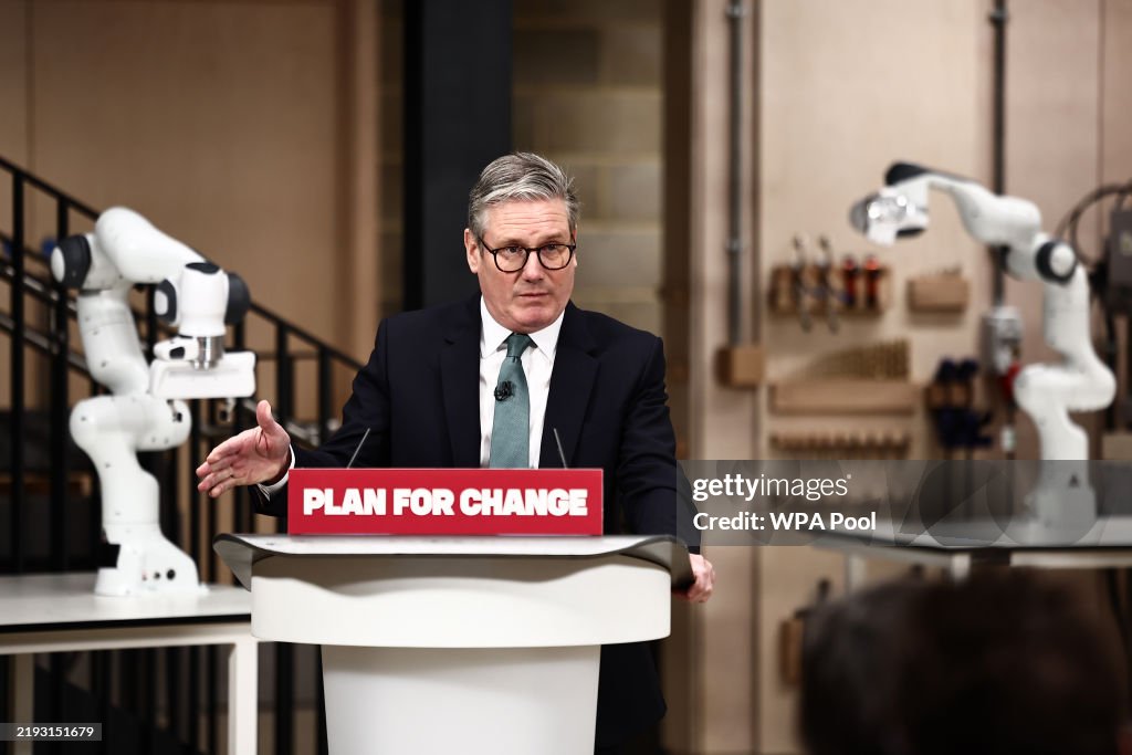 Prime Minister Keir Starmer Gives Speech On AI Opportunities Action Plan