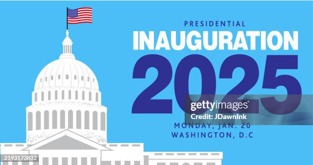 Building Inauguration Logo Presidential Inauguration 2025 Web Banner Design Template With ...