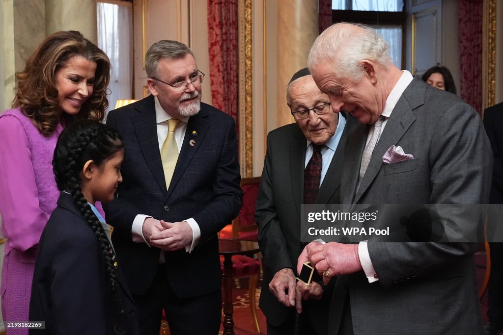 King Charles III Hosts A Holocaust Memorial And Education Event At Buckingham Palace