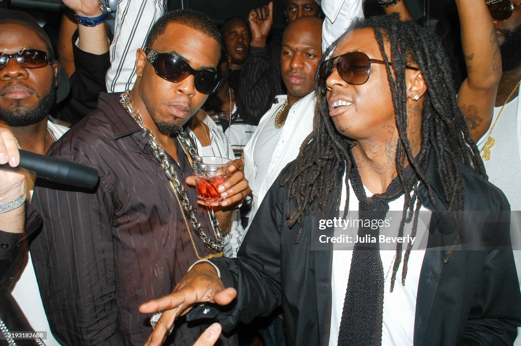 Briscoe Rapper Rappers Brisco , Birdman , and Lil Wayne attend Lil Wayne's birthday ...