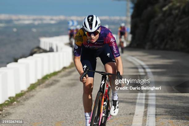 Mischa Bredewold of The Netherlands during the Team SD Worx - Protime 2025 - Training Camp on December 13, 2024 in Javea, Spain.