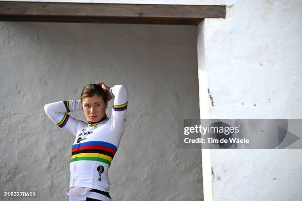 Lotte Kopecky of Belgium during the Team SD Worx - Protime 2025 - Training Camp on December 14, 2024 in Javea, Spain.