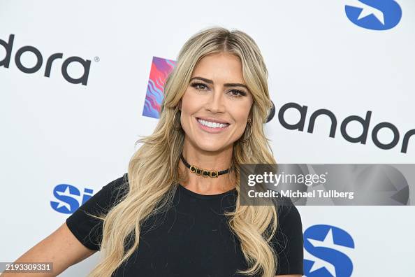 M Haack Christina Haack visits SiriusXM Studios on January 10, 2025 in Los ...